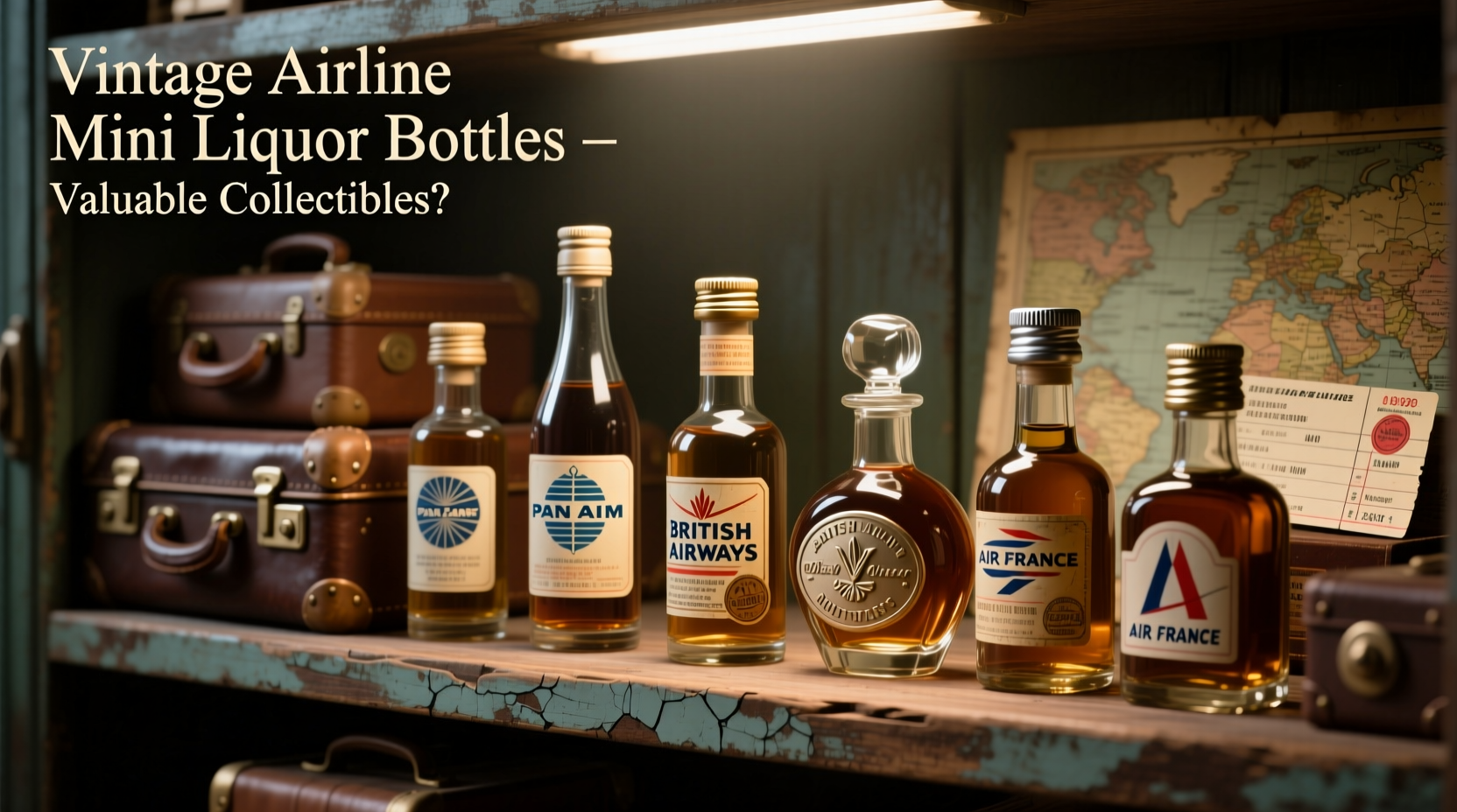 vintage airline mini liquor bottles are they valuable or just nostalgic