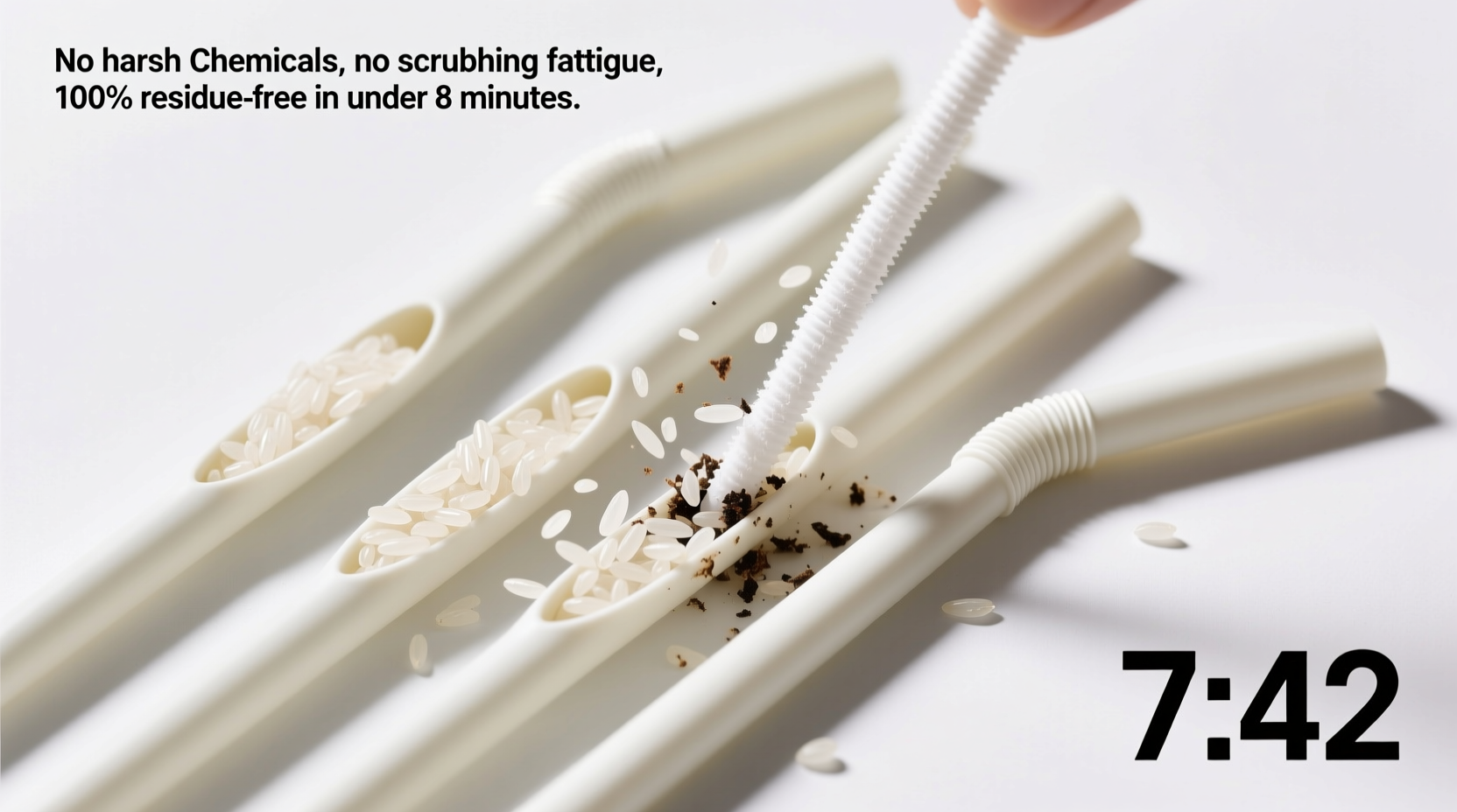 eco friendly cleaning tips silicone straw deep clean