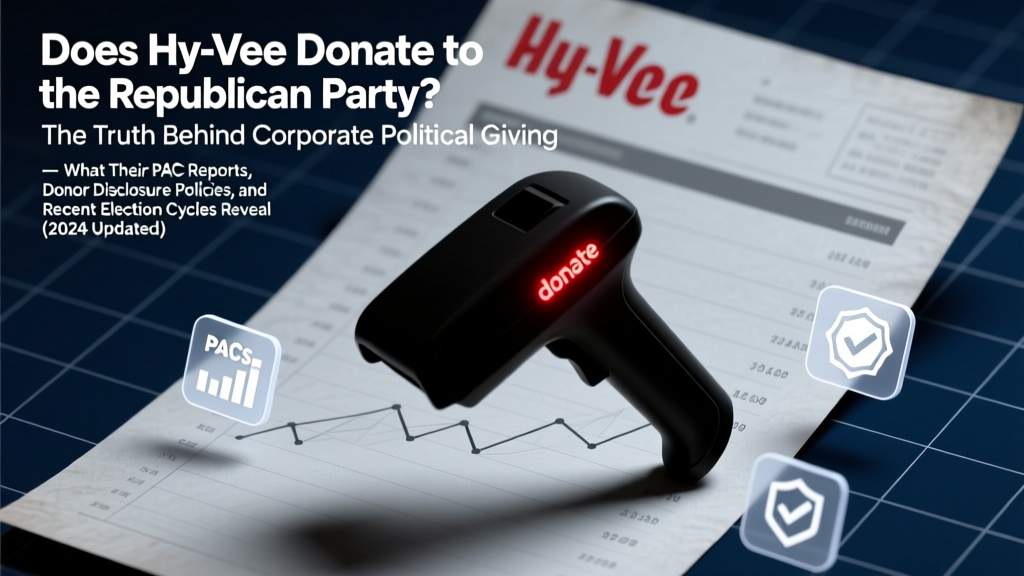 Hy-Vee Political Donations: PAC Reports & 2026 Truth