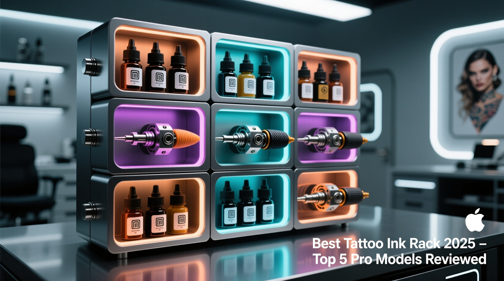 best tattoo ink rack