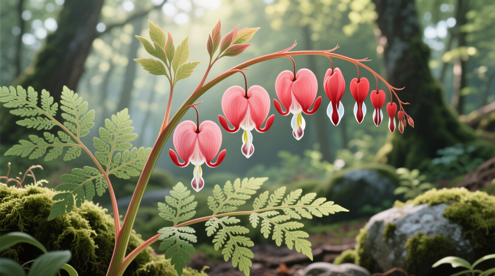 bleeding heart perennial plant
