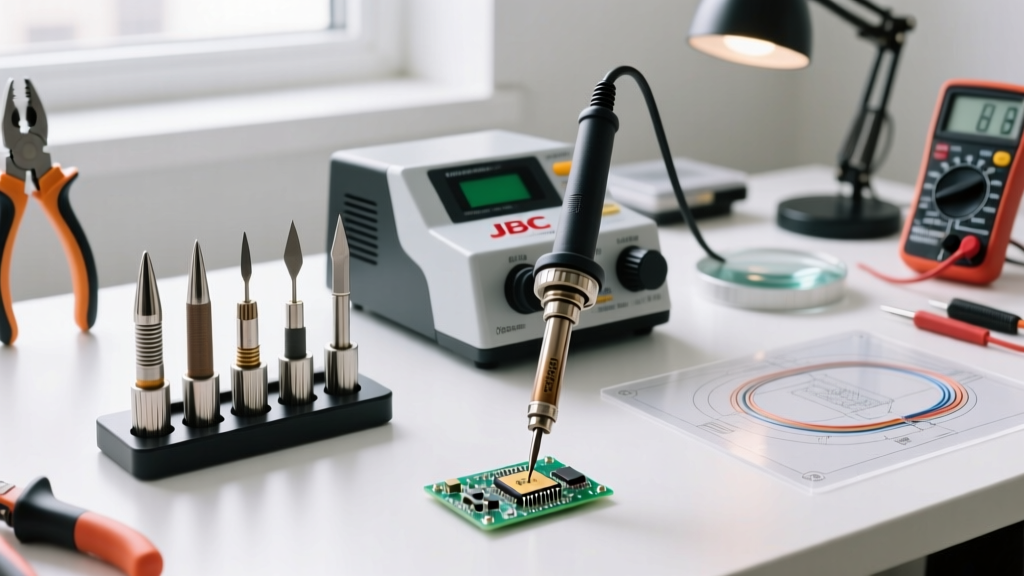 Workspace Setup: Selecting and Maintaining JBC Soldering Tips