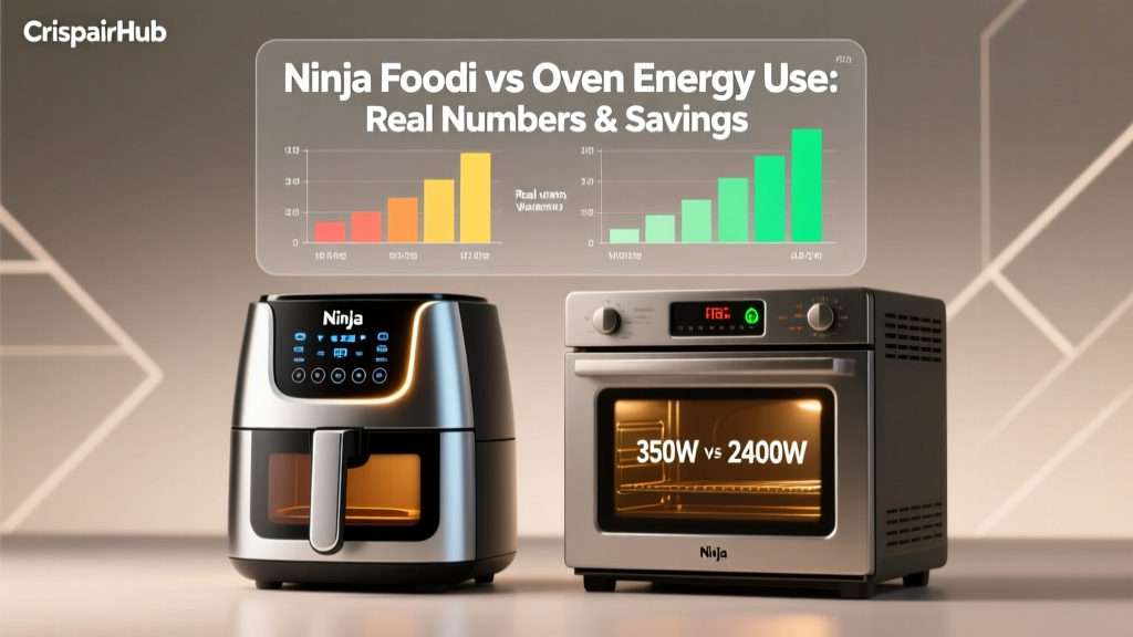Ninja Foodi vs Oven Energy Use: Real Numbers & Savings