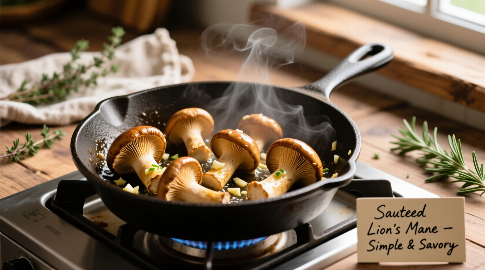 how to cook lion s mane mushrooms