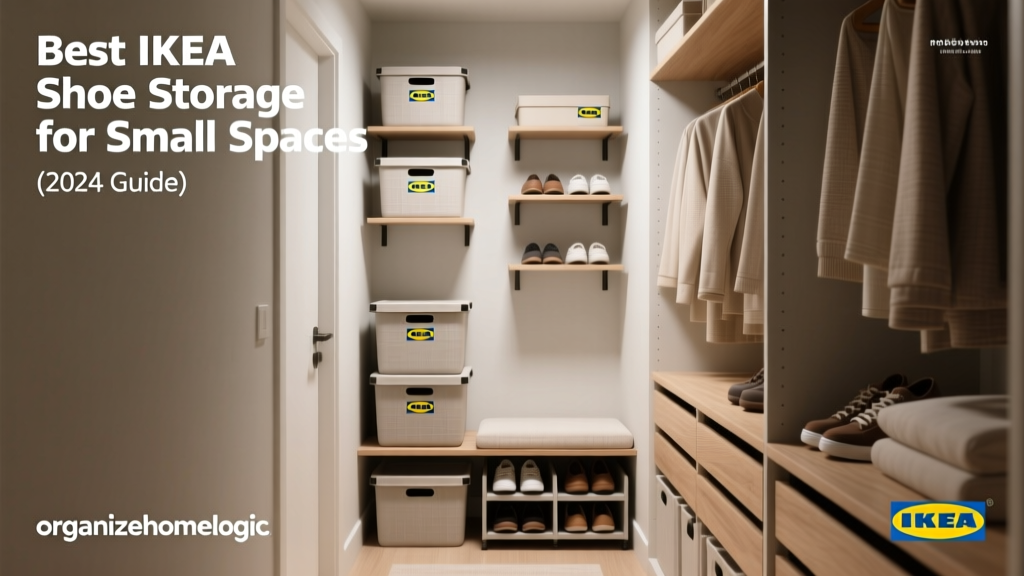 Best IKEA Shoe Storage for Small Spaces (2024 Guide)