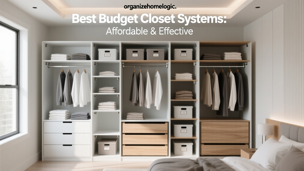 Best Budget Closet Systems: Affordable & Effective