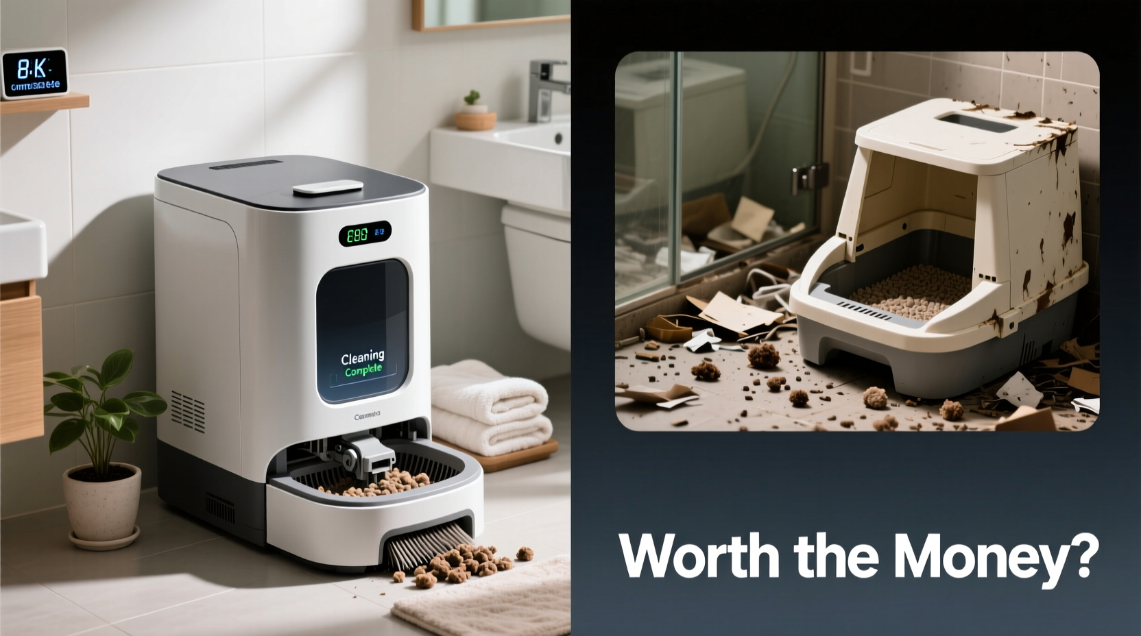 automatic litter box worth the money or just a messy gadget