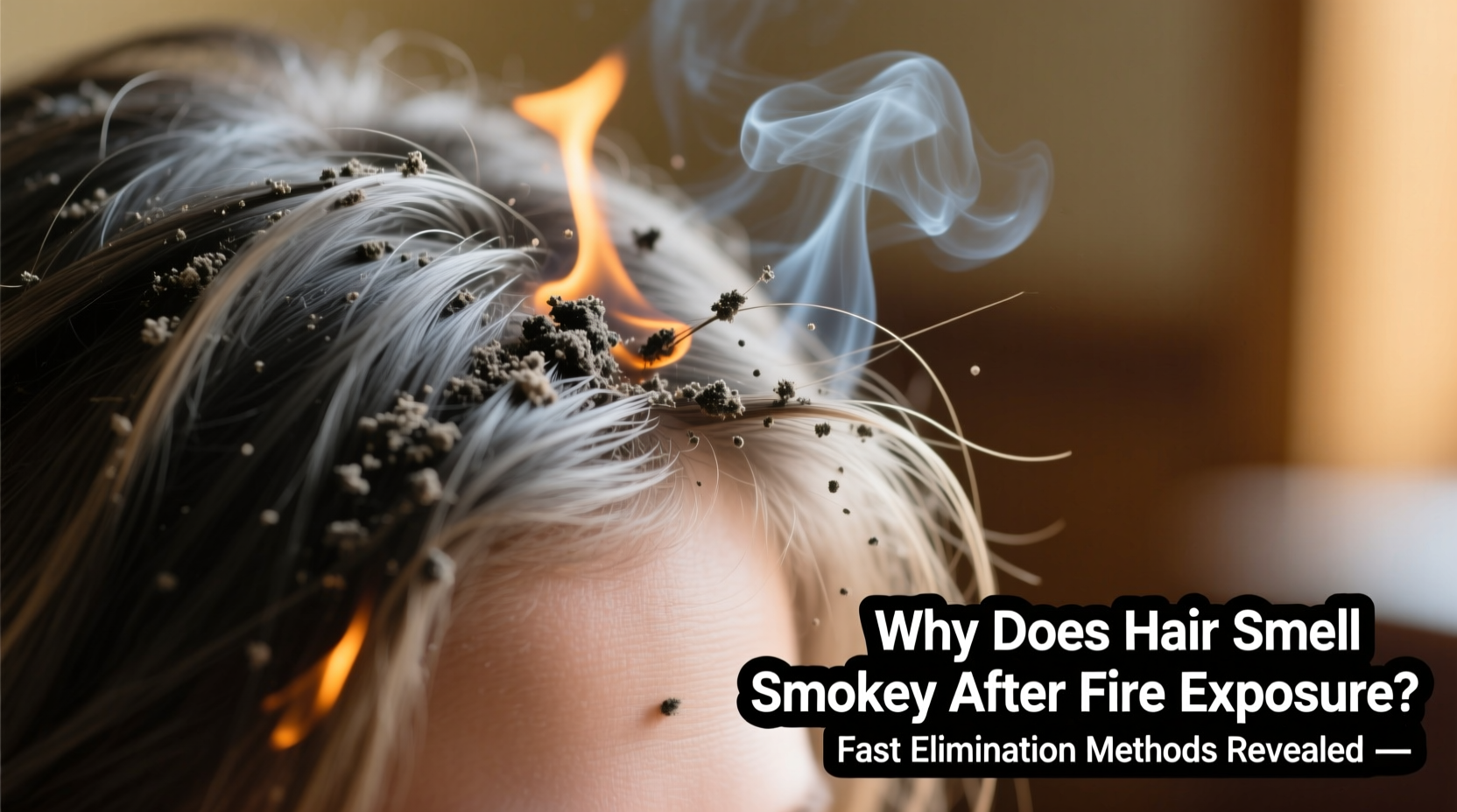 Why Does My Hair Smell Smoky After Being Near A Fire And How To
