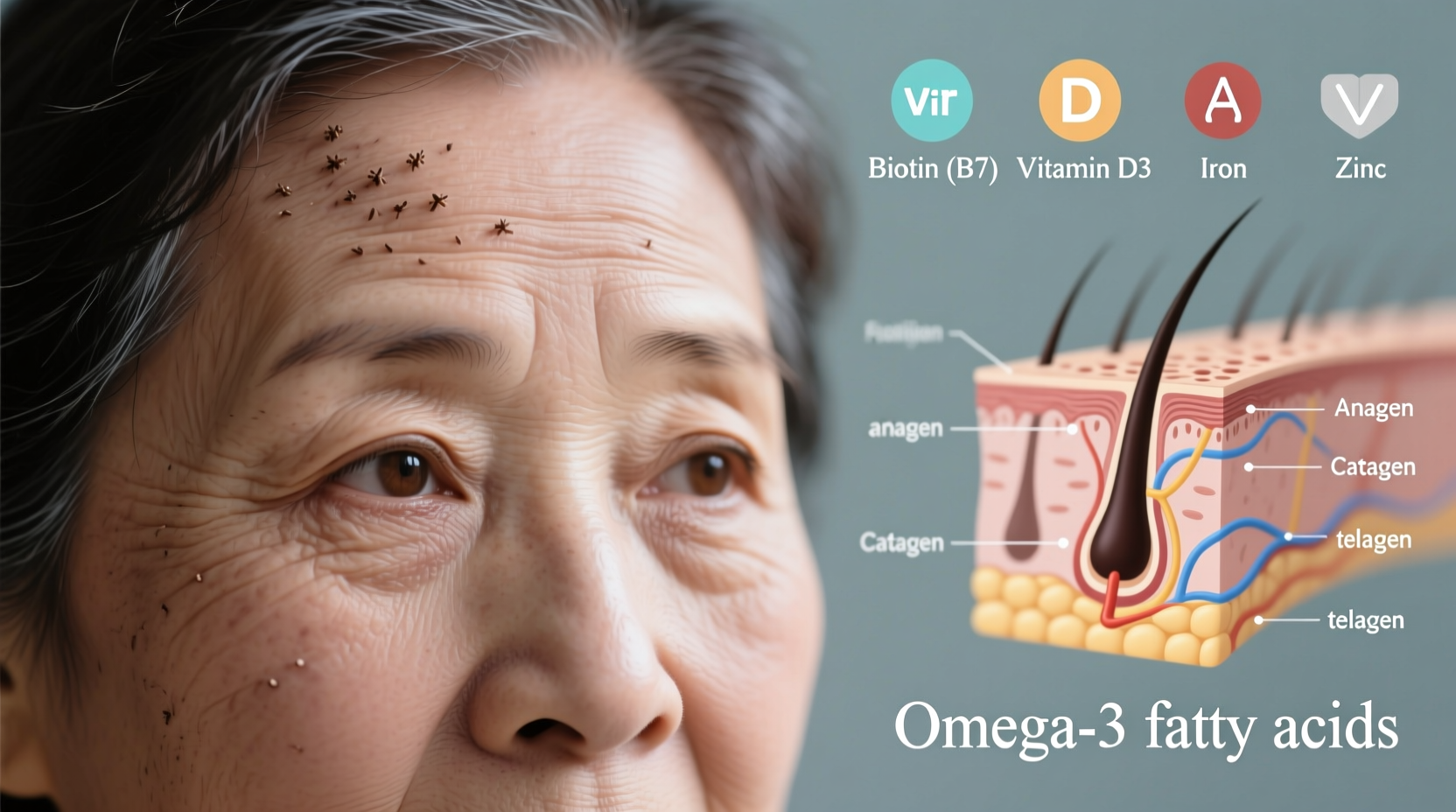 why are my eyebrows thinning and what vitamins can help regrow them