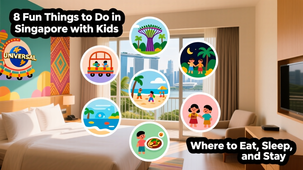 8 Fun Things To Do In Singapore With Kids: Where To Eat, Sleep, and Make Memories