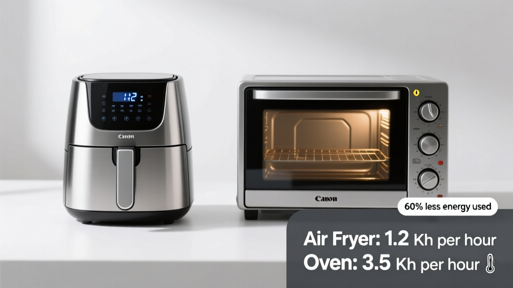 Air Fryer vs Oven Energy Use: Real Numbers & Savings