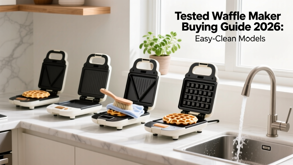 Tested Waffle Maker Buying Guide 2026: Easy-Clean Models
