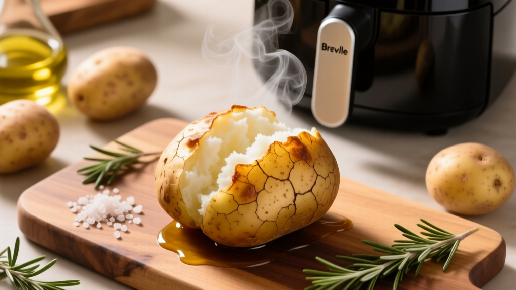 Bake Potatoes in Breville Air Fryer: Crispy Skin, Fluffy