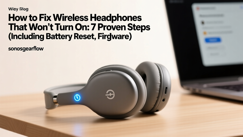 How To Fix Wireless Headphones That Won T Turn On (2026)