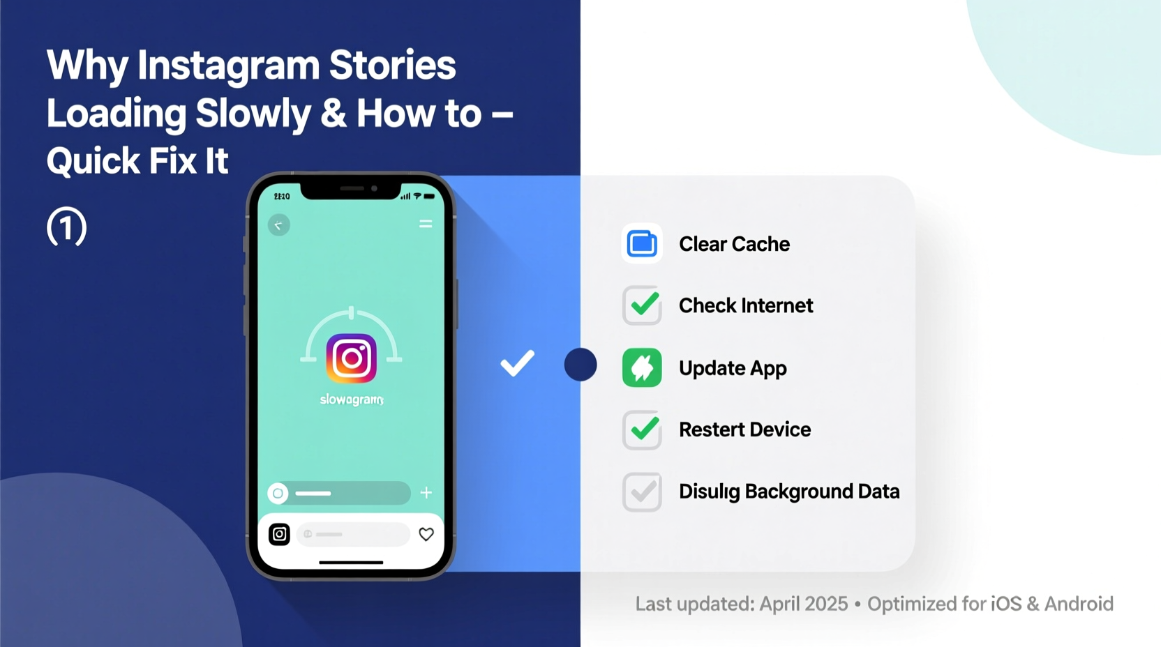 why does my instagram take forever to load stories and how to fix it