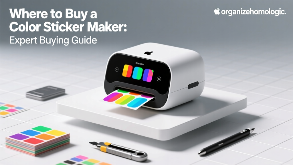 Where to Buy a Color Sticker Maker: Expert Buying Guide