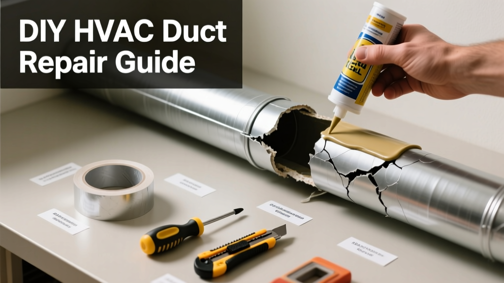 How to Fix Leaking HVAC Ducts: DIY Repair Guide