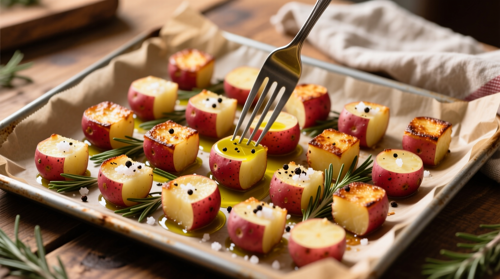 how long to cook red potatoes in oven