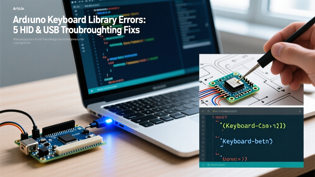 Arduino Keyboard Library Errors: 5 HID & USB Troubleshooting Fixes