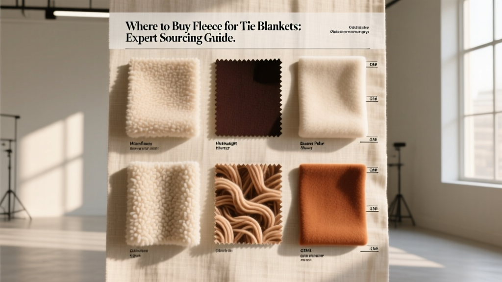 Where to Buy Fleece for Tie Blankets: Expert Sourcing Guide