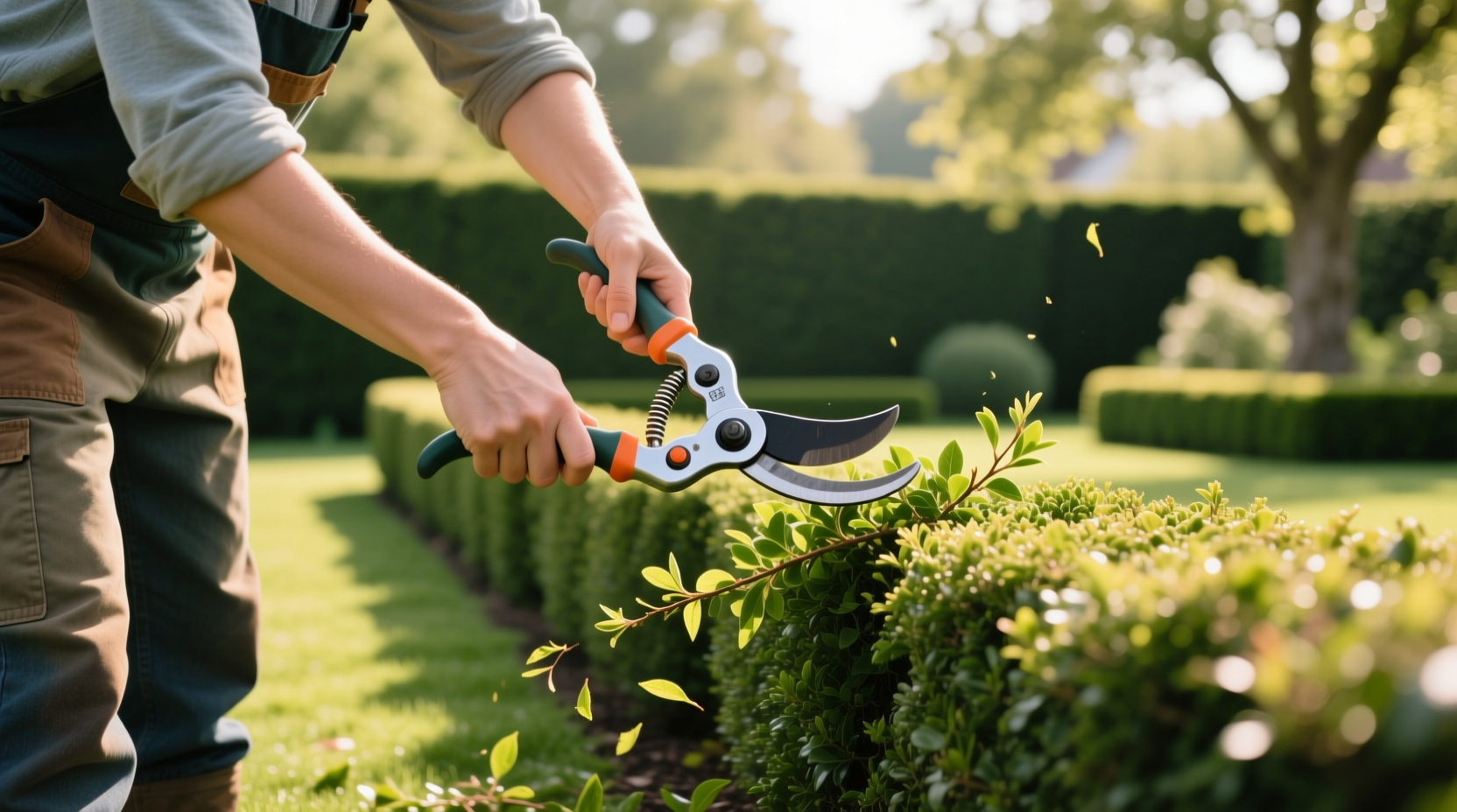 how to trim hedges