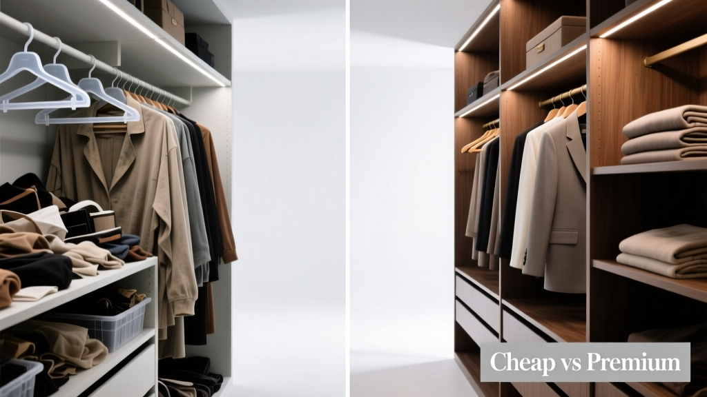 Cheap vs Premium Closet: What You’re Really Paying For — A Room-by-Room Expert Analysis