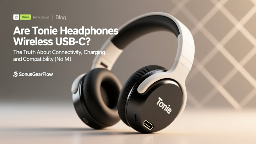 Are Tonie Headphones USB-C? Charging & Compatibility
