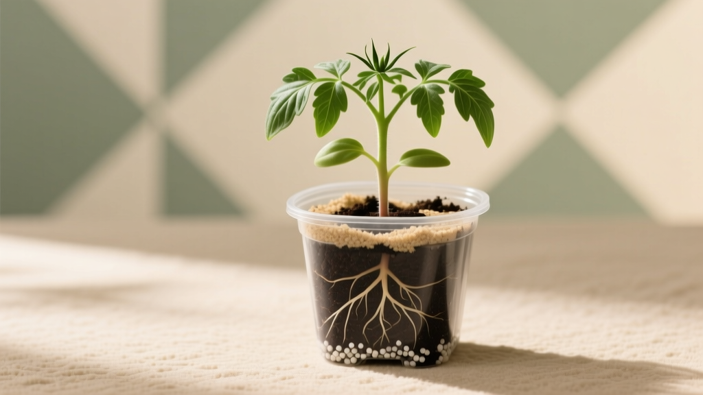 Tomato Seedling Indoor Timeline & Soil Tips