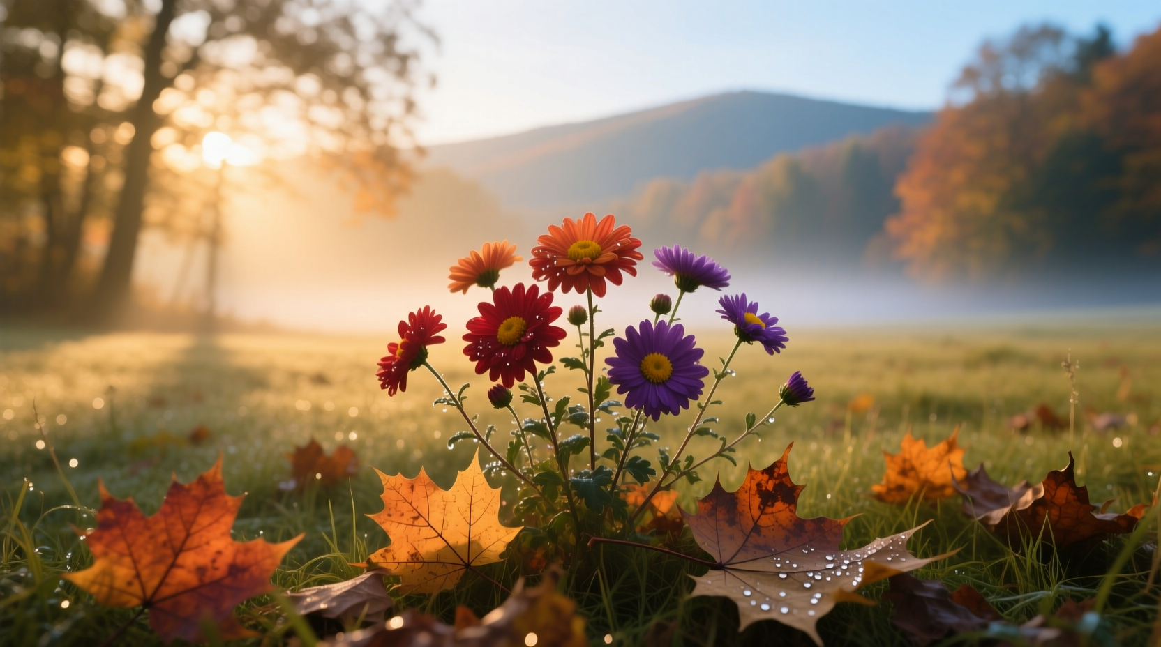 autum flowers
