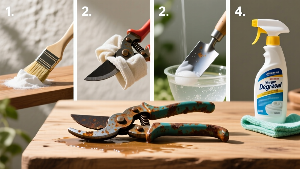 Proven Ways: How to Get Grease Out of Garden Tools Fast