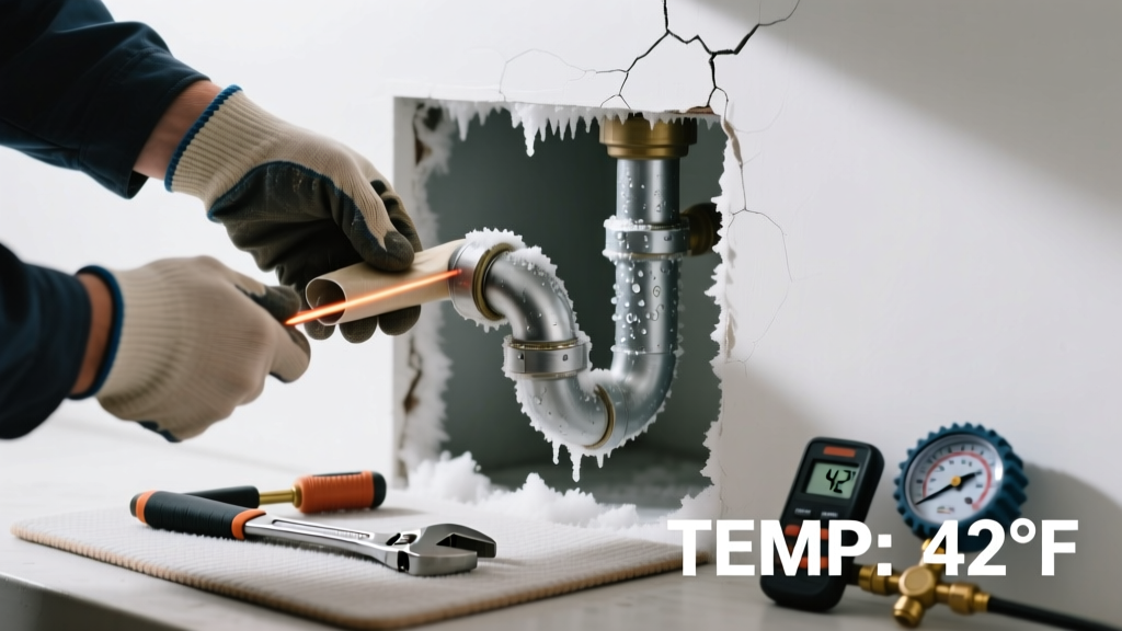 Fixing a Frozen Pipe That's Making Unusual Noises