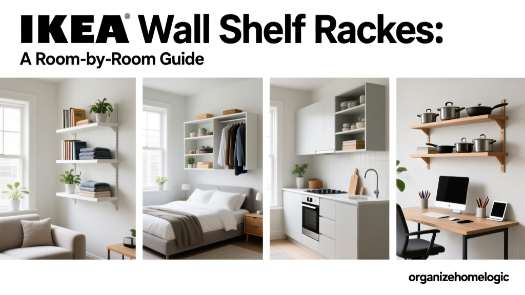 IKEA Wall Shelf Racks: A Room-by-Room Guide