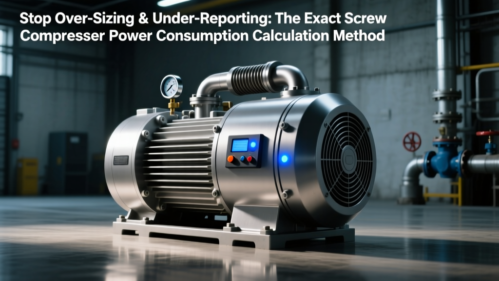 Screw Compressor Power Calc: ISO 1217 Annex D Method