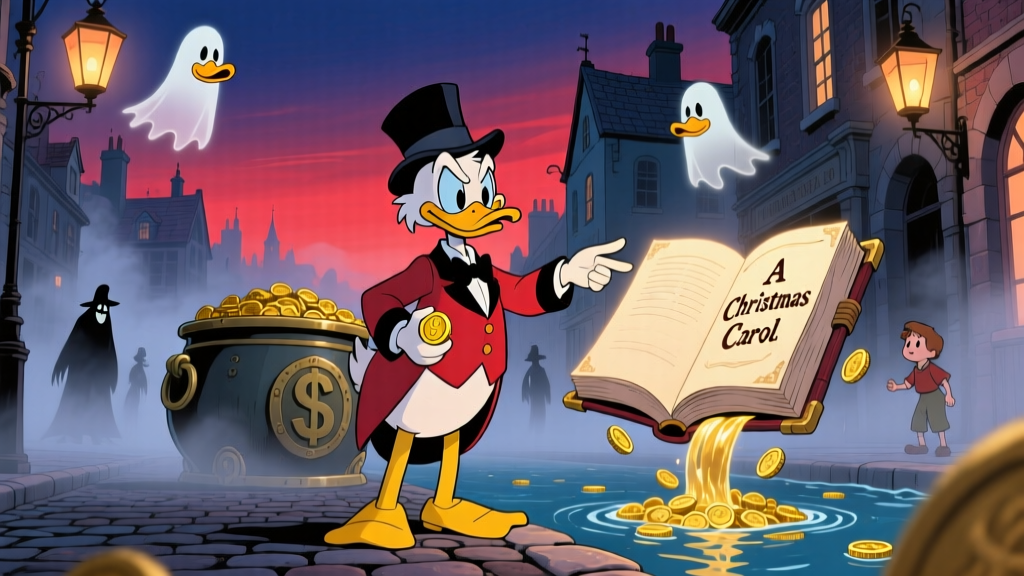 A Christmas Carol with Scrooge McDuck: How Dickens' Miser Became Disney's Richest Duck