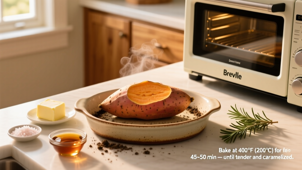 How to Bake a Sweet Potato in a Breville Smart Oven