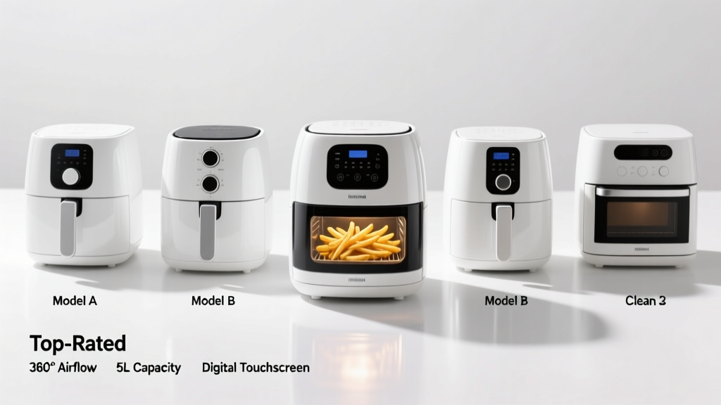 Best White Air Fryer Ovens: Crispy Results, Clean Style