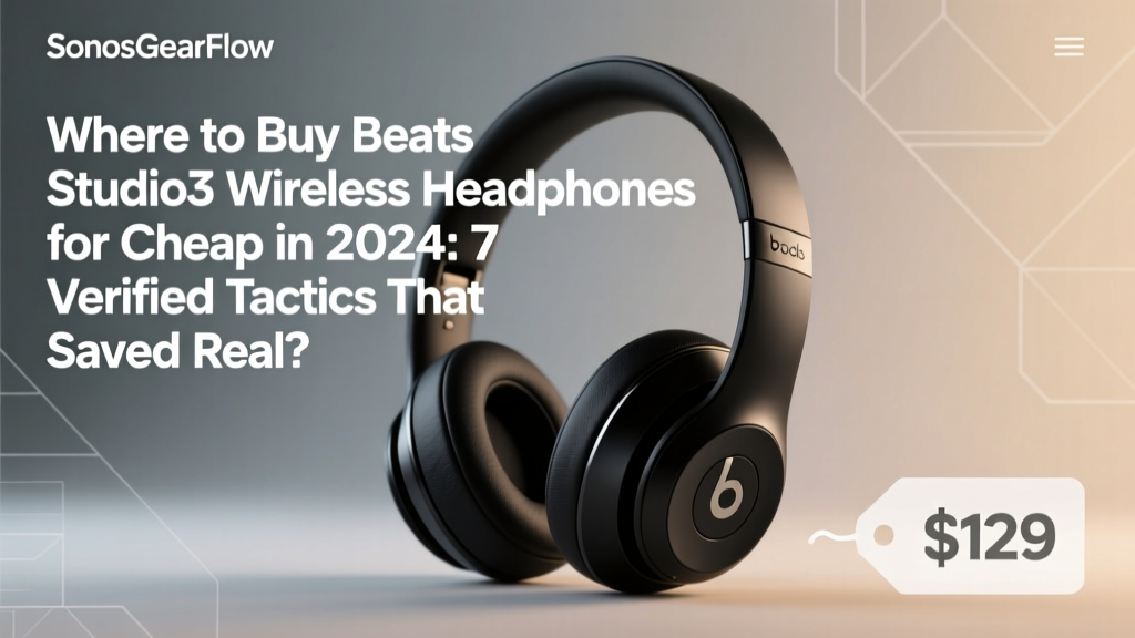 Where to Buy Beats Studio3 Wireless for Cheap (2026)