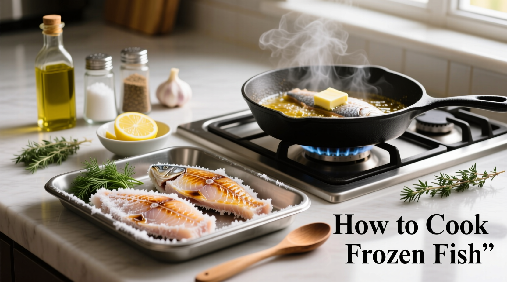 how to cook frozen fish