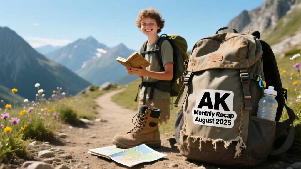 Alaska Monthly Recap: August 2025 — Weather, Costs, Transport & Backpacker Insights