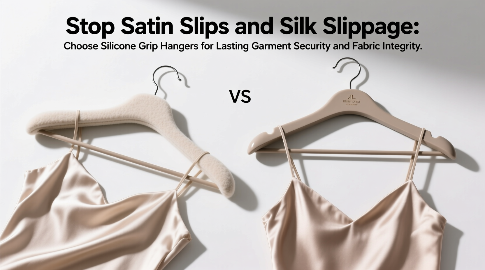 closet organization tips silicone vs felt for silk satin