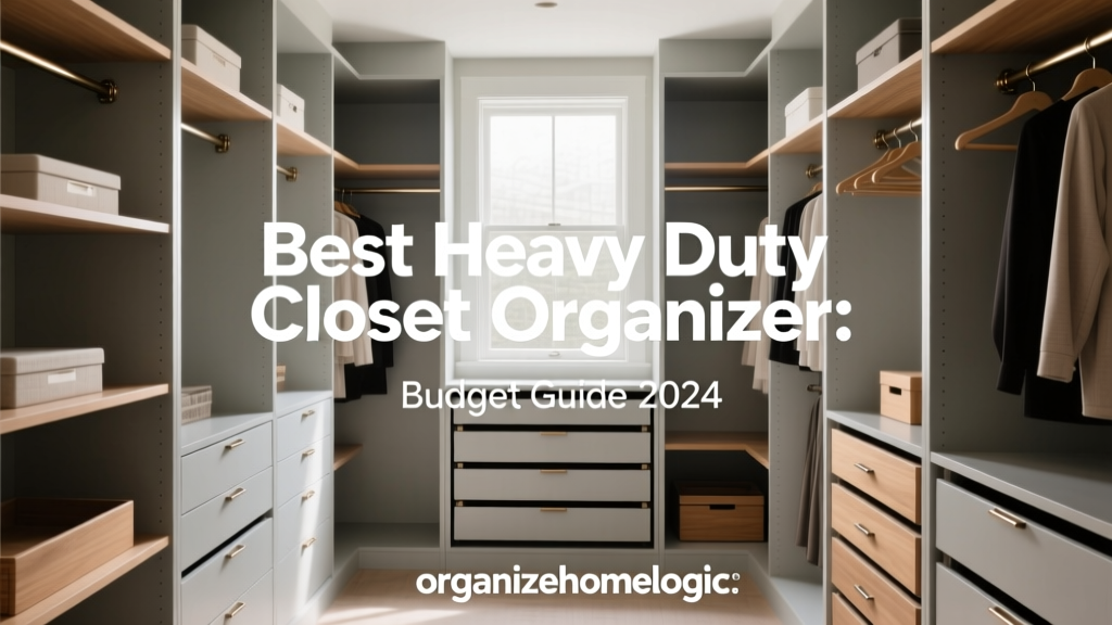 Best Heavy Duty Closet Organizer: Budget Guide 2024