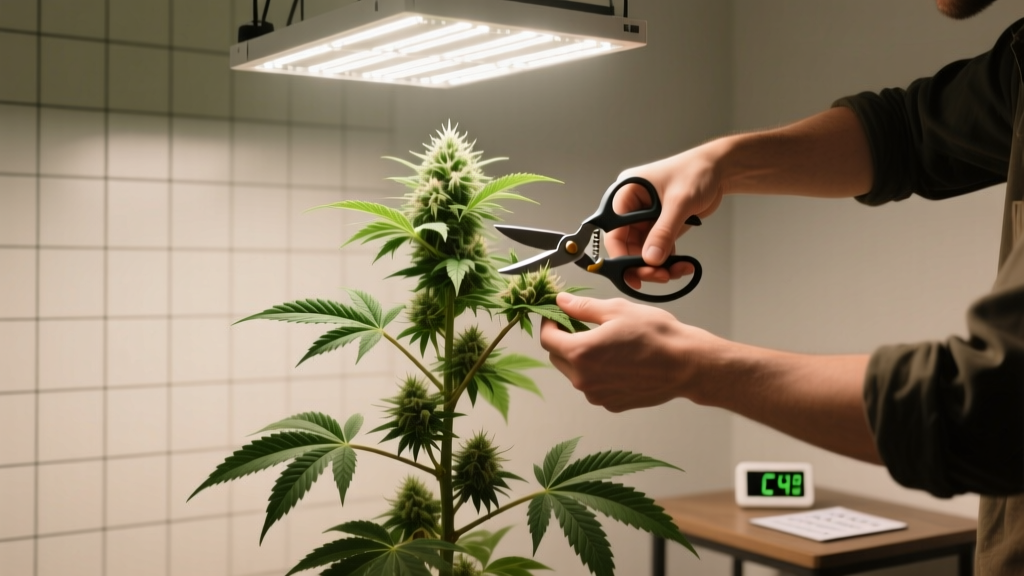 How to Trim Marijuana Plants Indoors (2026)