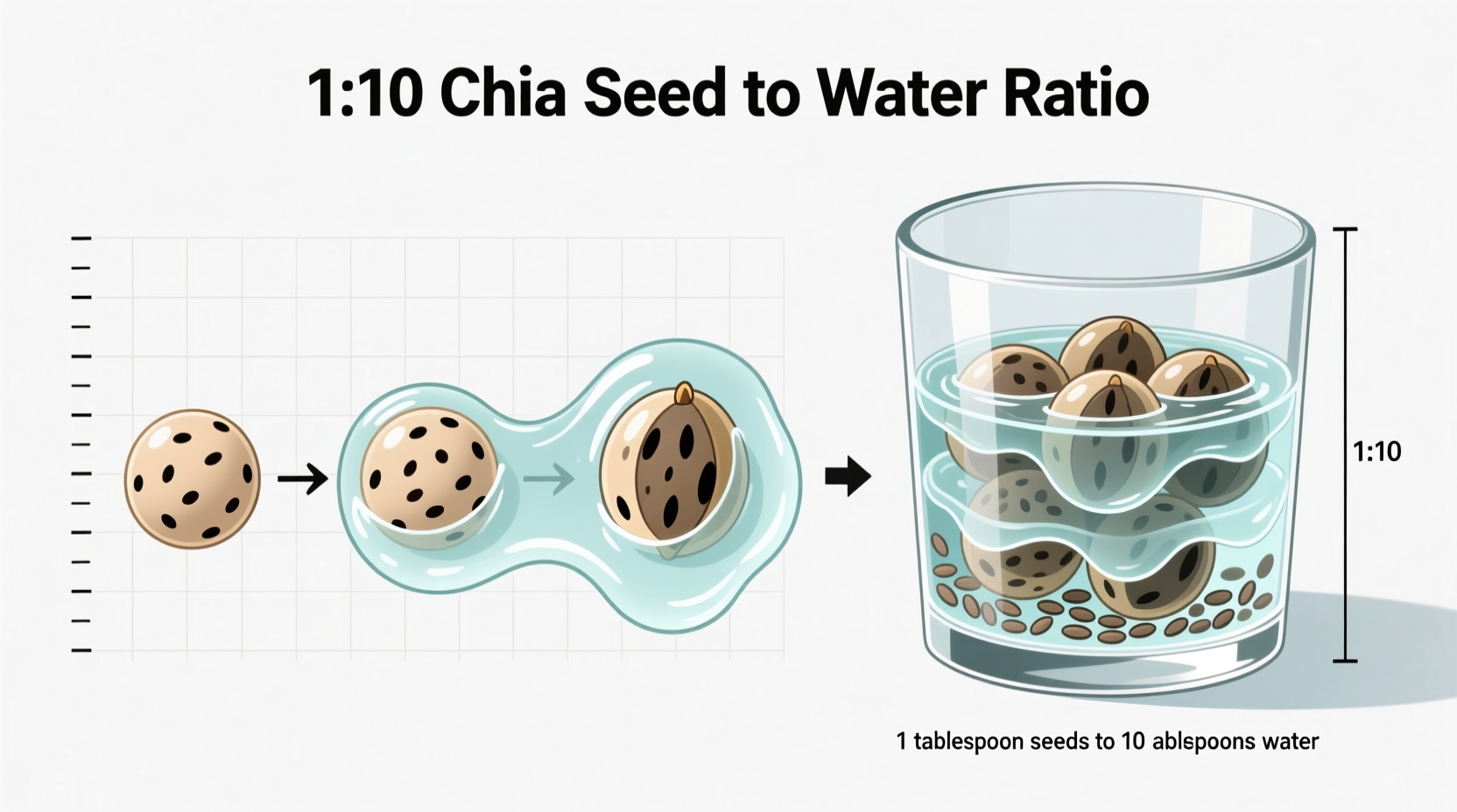 chia seed to water ratio