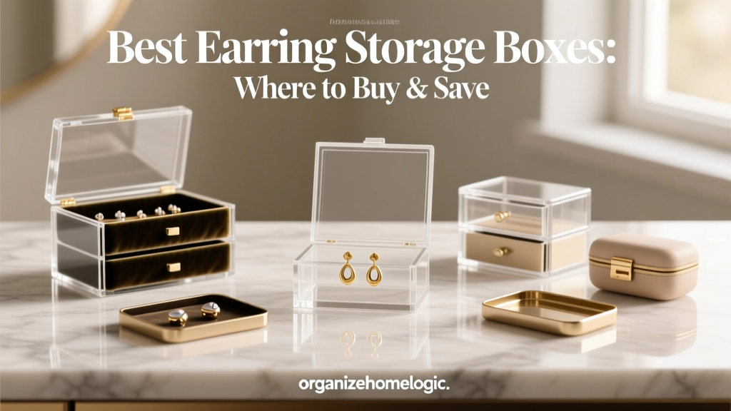 Best Earring Storage Boxes: Where to Buy & Save