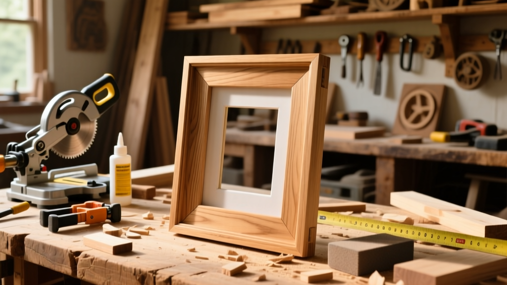 DIY Wooden Picture Frame: Build a Custom 8x10 Frame