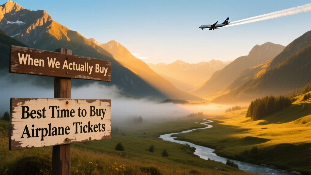 The Best Time To Buy An Airplane Ticket And When We Actually Buy