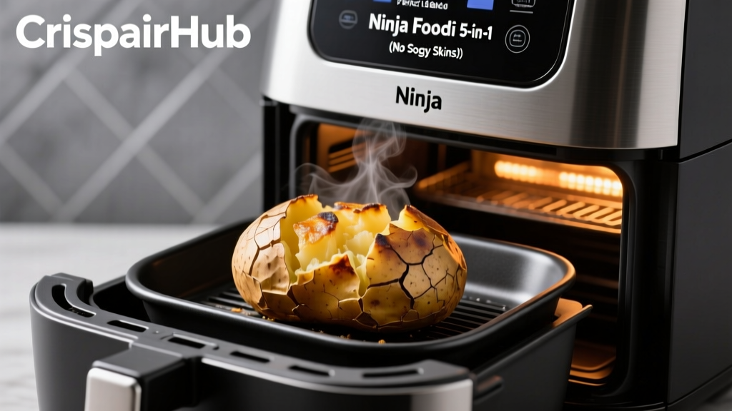 Perfect Baked Potato in Ninja Foodi 5-in-1 (No Soggy Skins!)