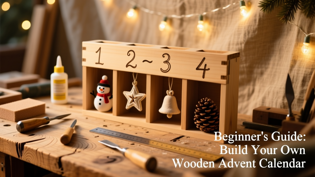 DIY Wooden Advent Calendar for Beginners