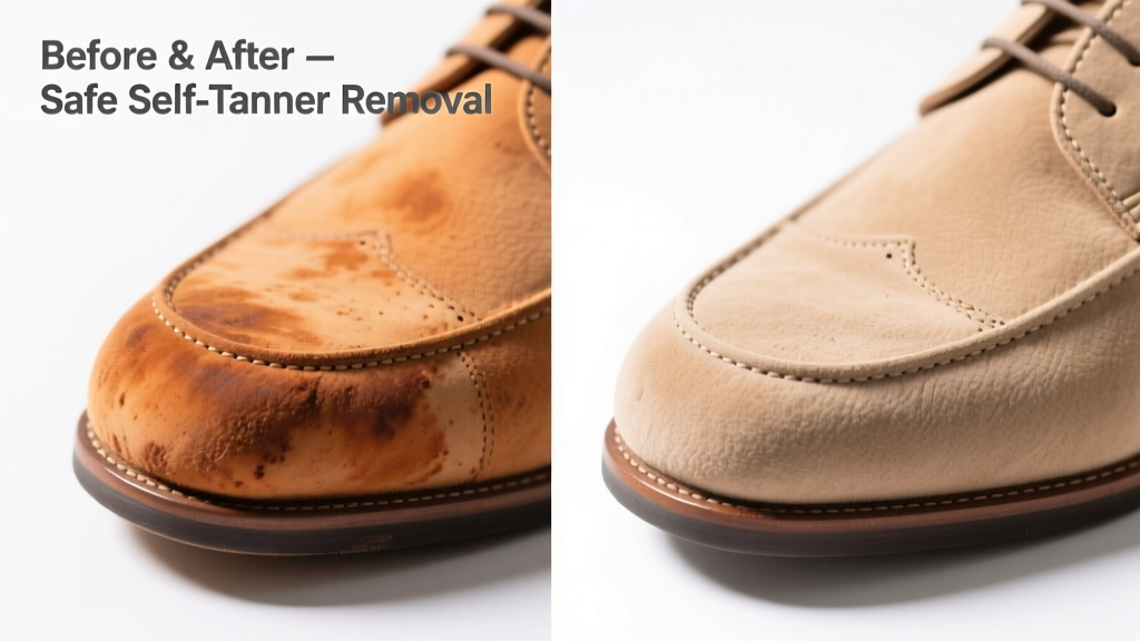 How to Remove Self Tanner from Suede Safely