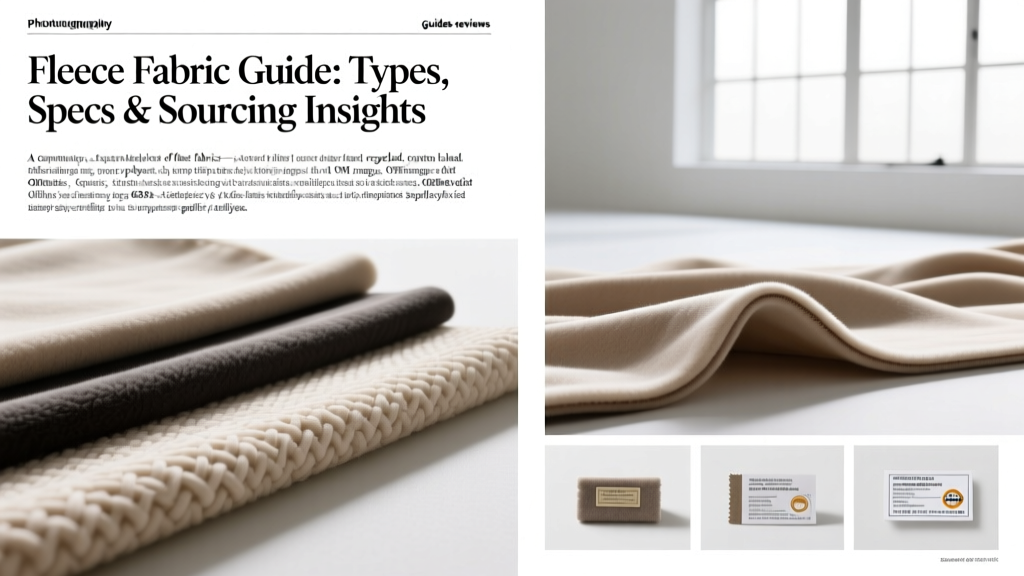 Fleece Fabric Guide: Types, Specs & Sourcing Insights